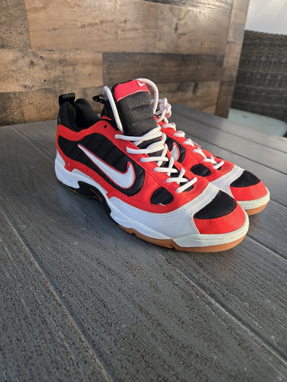 Rare Retro Nike Air 980112  1990's Sneakers With Autograph